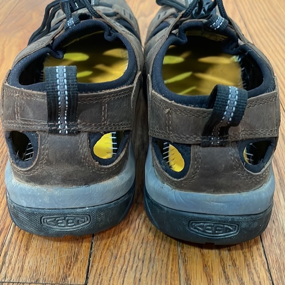 KEEN UTILITY ATLANTA II Work Shoe Sandal Steel Toe brown men’s size 10.5D - Picture 4 of 12